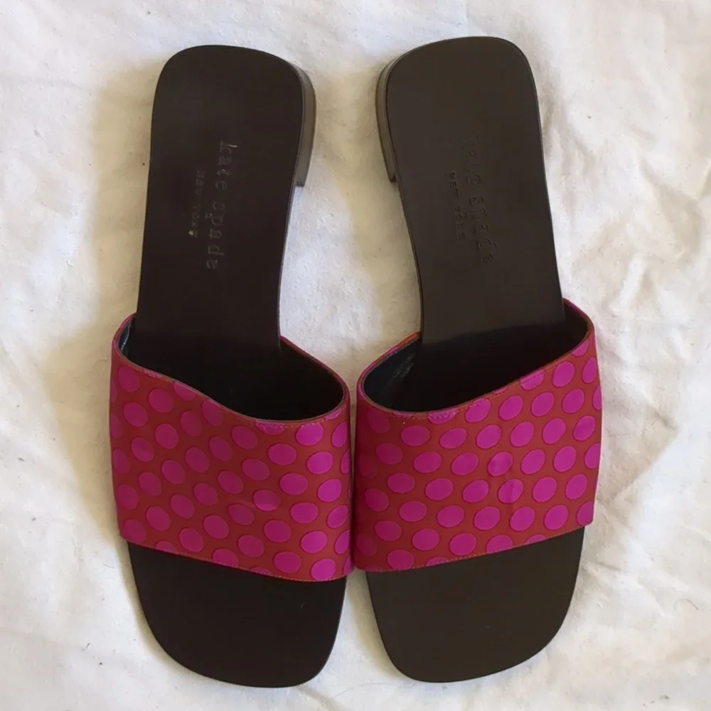 Vintage Kate Spade Slip-on Sandals, Size 6.5